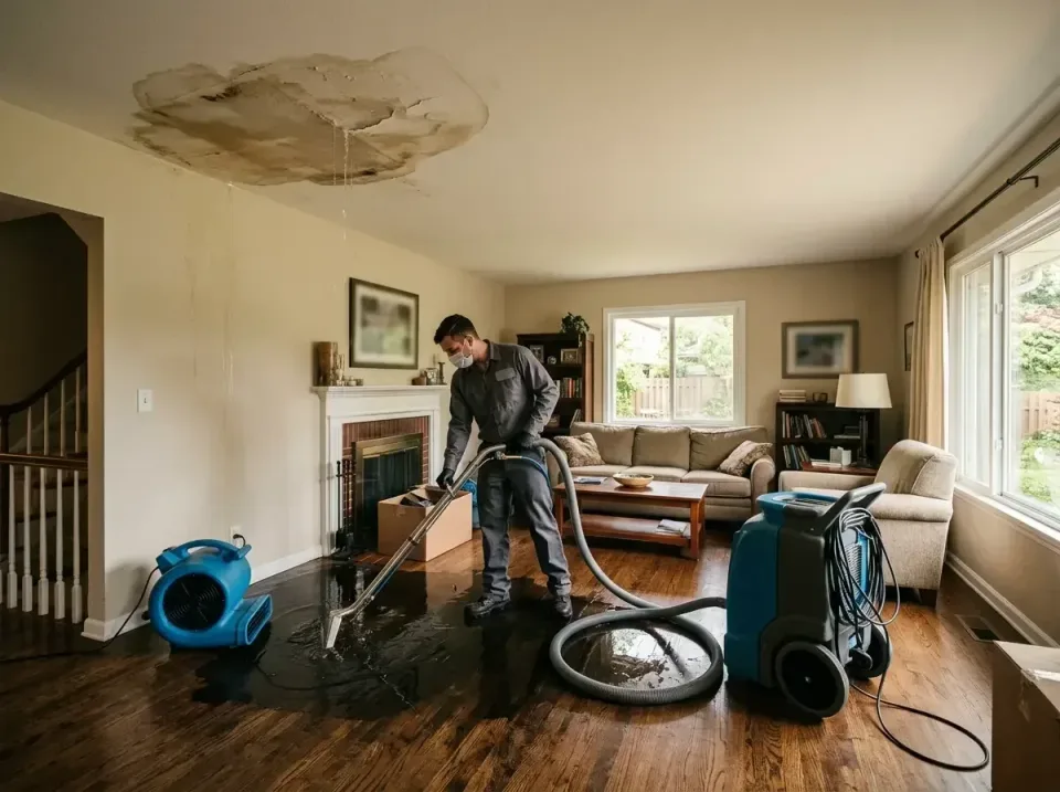 attic-pipe-burst-ceiling-drip-008 — frequently asked questions, Water Damage Restoration & Carpet Care in Fort Oglethorpe, GA